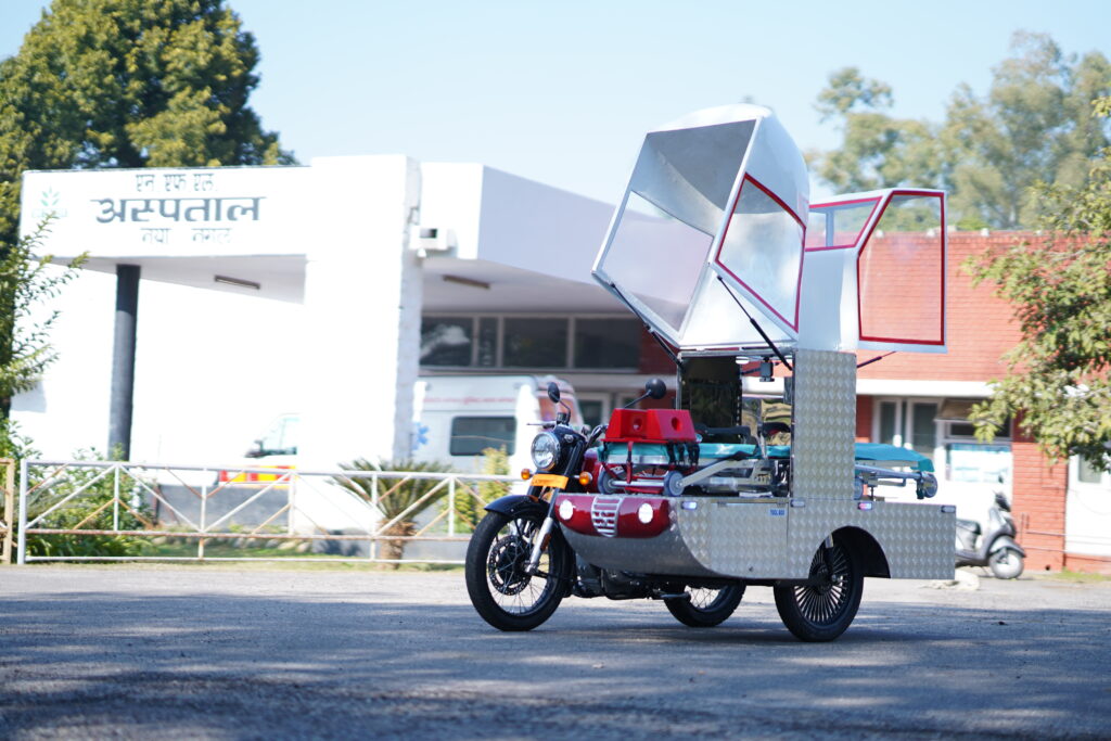 Motorcycle Ambulance India