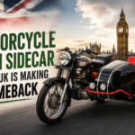 Motorcycle With Sidecar in the UK